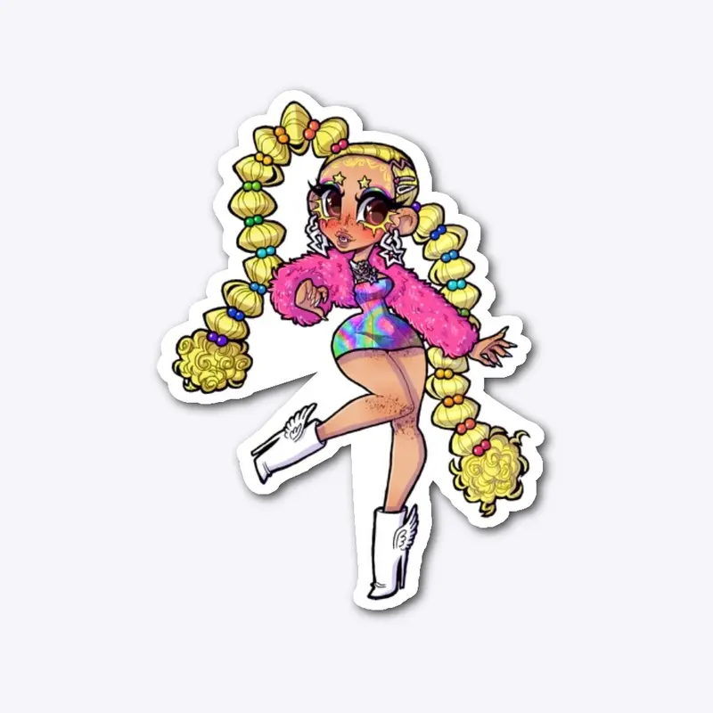 Party Girlz Kandi Garcia™ Sticker